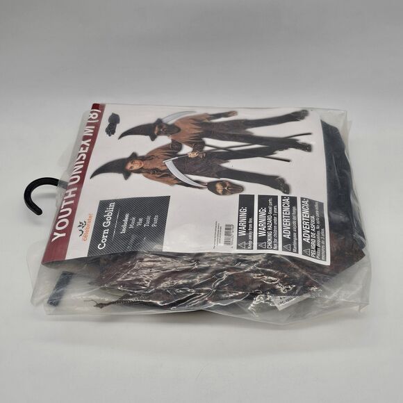 Corn Goblin Halloween Costume Youth Kids Unisex Size Medium (8) M(8) 4-Piece Set - Picture 4 of 9